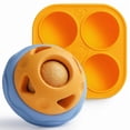 thumbnail image 6 of Nocciola Dog Treat Dispenser Set with Frozen Treat Mold, Durable Food-Grade Rubber Enrichment Toy to Keep Dogs Busy, Dishwasher Safe, 2-Piece, Size L, 6 of 10