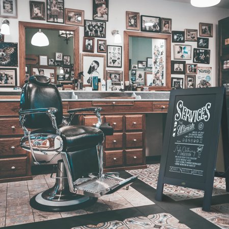 HBCY Creations Vintage Wooden A-Frame Chalkboard 