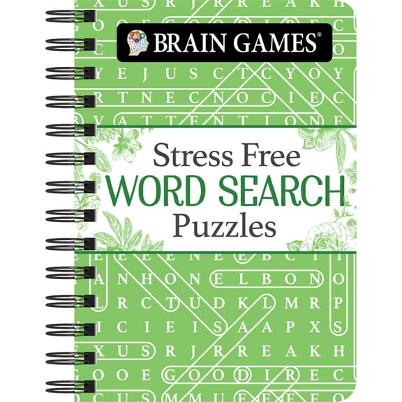 Brain Games - To Go Brain Games - To Go - Stress Free: Word Search Puzzles (Green): Volume 2, (Spiral-Bound)