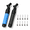 BLUE + BLACK, variant on Grey Manual Sports Ball Air Pump Push & Pull Inflating System
