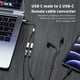 thumbnail image 5 of Concentrador divisor USB C macho a doble USB C hembra, adaptador de cable cargador tipo C para teléfonos, tabletas y portátiles (30 cm, transferencia de datos de 480 Mbps, enchufe británico), 5 of 5