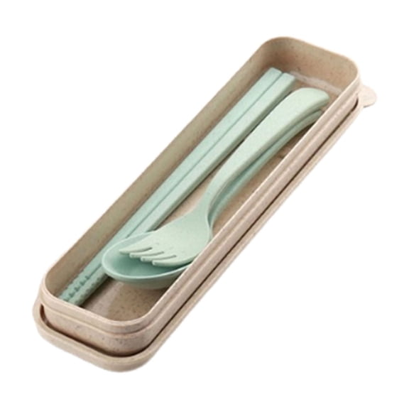 JoyMoreHome Reusable Utensils Set with Case,Camping Cutlery Set with Case Lunch Utensils Set for Work,Utensil Sets for Lunch Picnic Daily Use Outdoor