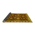 thumbnail image 2 of Ahgly Company Indoor Rectangle Abstract Yellow Modern Area Rugs, 2' x 3', 2 of 4