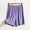 Purple Plus Pajama Shorts, variant on Plus Pajama Shorts for Women Soft Sleep Boxers High Waisted Pleated Lounge Solid Thin Style Casual Pajamas Loose Size Home Pants Green 12