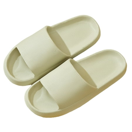 

Doolland Shower Shoes Anti Skid Slippers Summer Flat Slides Men And Women Bathroom Sandals Extremely Comfy