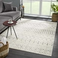 thumbnail image 5 of Hauteloom MARASH Living Room, Bedroom Area Rug - Farmhouse, Transitional - Cream, Ivory, Gray - 7'10" x 11', 5 of 7