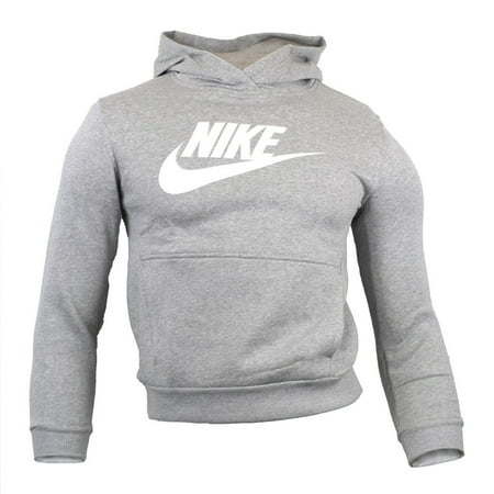 Nike Youth Club Fleece Hoody M Gray