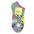 thumbnail image 2 of SpongeBob SquarePants Americana Women's No Show Socks, 3-Pack, Size 4-10, 2 of 6