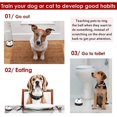 thumbnail image 3 of Pack Metal Dog Bells with Non-Slip Rubber Bottom for Pet Training Bell (White), 3 of 5