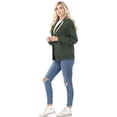 thumbnail image 4 of Womens Zipper Hoodie Sweat Jacket, 4 of 8