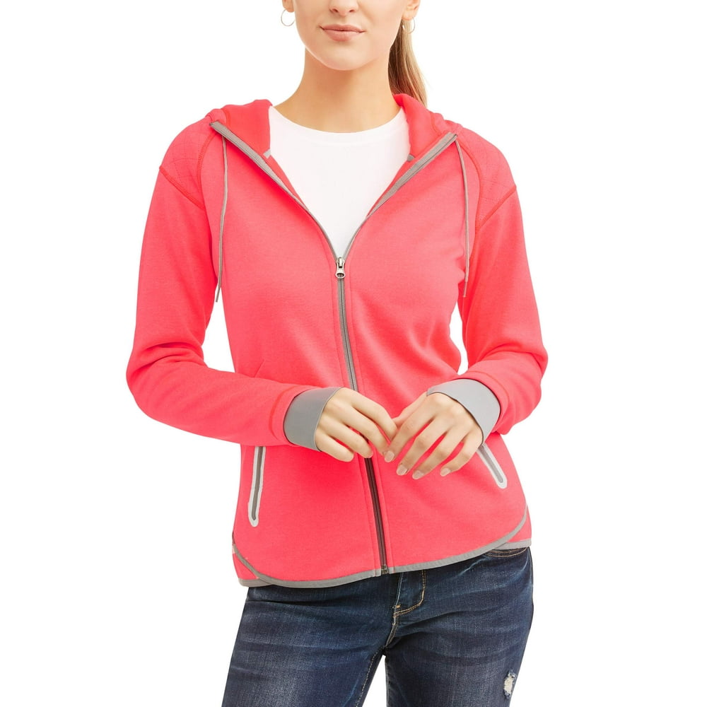 Avia Womens Core Active Ascent Full Zip Performance Jacket Walmart