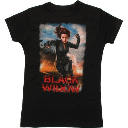 

Black Widow Movie Punch Baby Tee