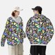thumbnail image 4 of Balery Colored Glass Sudadera ligera de manga larga con capucha y protección solar UPF 50+ para hombre y mujer, ideal para pesca y running-Large, 4 of 7