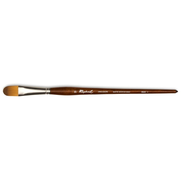 Raphael Precision Long Handle Brush, Filbert, 20