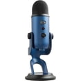 thumbnail image 1 of Blue Yeti USB Microphone for PC, Mac, Gaming, Recording, Streaming, Podcasting, Studio and Computer Condenser Mic, Blue VO!CE Effects, 4 Pickup Patterns, Plug and Play – Blue, 1 of 5