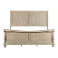 thumbnail image 3 of Liberty Furniture Rustic Traditions King Sleigh Bed - Brown, 3 of 9