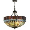 thumbnail image 3 of 161783 Meyda 22"W Tiffany Candice Inverted Pendant, 3 of 5