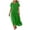 Green, variant on vigerkar Womens Summer Maxi Dresses 2026 Trendy Short Sleeve Eyelet Long Flowy Dress Casual Loose Fit Beach Vacation Sundress (White, S)