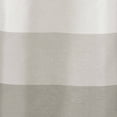 thumbnail image 4 of Exclusive Home Curtains Chateau Striped Faux Silk Grommet Top Curtain Panel Pair, 54x84, Dove Grey, 4 of 4