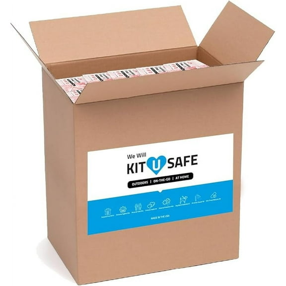 Disposable Essential Flows Period Kit Pack of 100 (Pink)