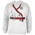 thumbnail image 1 of Halloween Red Clan Ninja Assassin Costume Mens Sweatshirt White 2XL, 1 of 2