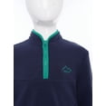 thumbnail image 6 of Haitryli Kids Boys Warm Fleece Sweatshirt Jacket Holidays Play Wear Family Gatherings Pullover Top With Pockets Navy Blue 150, 6 of 7