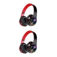thumbnail image 4 of Seitruly B39 Led Bluetooth V5.0 Auriculares Deporte Hoofdtelefoon Subwoofer Draadloze Stereo Ondersteuning Card Oortelefoon Plug-In Headset negro rojo 2piezas, 4 of 6