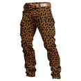 thumbnail image 4 of Mens Cargo Pants Print Joggers with Multiple Pockets Casual Trousers Pants, 4 of 5
