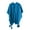 Blue, variant on Shawl Wraps For Women Winter Ethnic Style Knitted Tassel Slit Shawl For Women Scarf