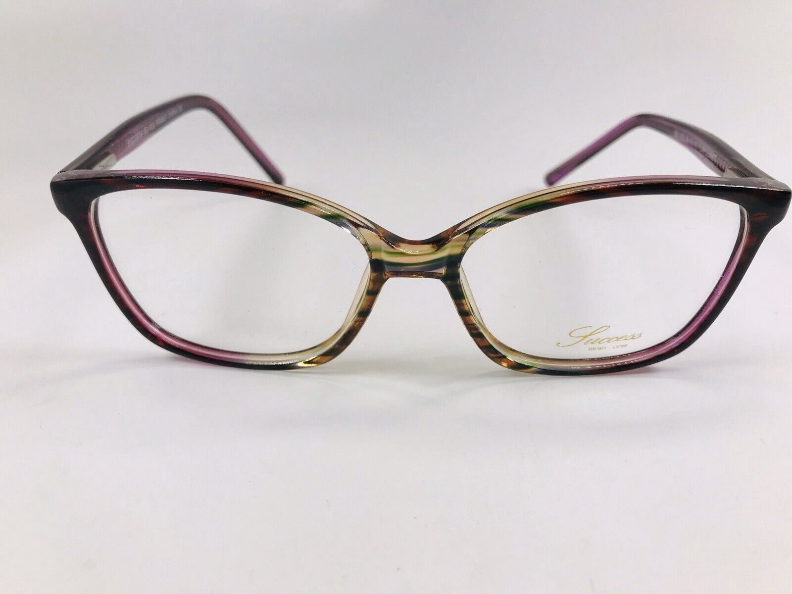 New Designer Inspired SUCCESS SS-105 Burgundy Mist Eyeglasses 54mm with Case New Designer Inspired SUCCESS SS-105 Purple Mist Eyeglasses  main image 2