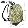thumbnail image 2 of Fotbe Happy Easter Mochila Bolso con Estampado para Mujer, Mochila Antirrobo de Nylon Impermeable, Bolsa Ligera de Hombro, 2 of 4
