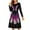 Purple Butterfly, variant on FKELYI Sakura Women Dresses Aesthetic Size M Soft Women Long Sleeve Dress to Look Thin Durable Women's Wear to Work Dresses