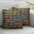 thumbnail image 3 of BCIIG Colors Sizes Maximalism Graphic Decorative Throw Pillow Cover for Home Couch Living Room Bed Sofa High-Quality All-Year Pillow Case 1PC 20x20in, 3 of 5