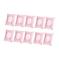 thumbnail image 2 of 10 fundas de almohada desechables transpirables para camas de hotel y tren. Rosa, 2 of 9
