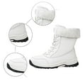 thumbnail image 5 of Winter Outdoor Boots for Women - Thickened Warm Ski Footwear for Cold Weather Activities, 5 of 9