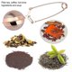 thumbnail image 5 of Tea Infuser, Stainless Steel Mesh Tea Strainer Tea Strainer Portable Tea Strainer Long Handle Tea St, 5 of 5