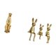 thumbnail image 5 of Escultura De Animal De Guepardo Y Conejo Dorado, Figura Decorativa Para Centro De Mesa, Adorno Para Oficina, Hogar, Escritorio, Armario, Estantería., 5 of 8