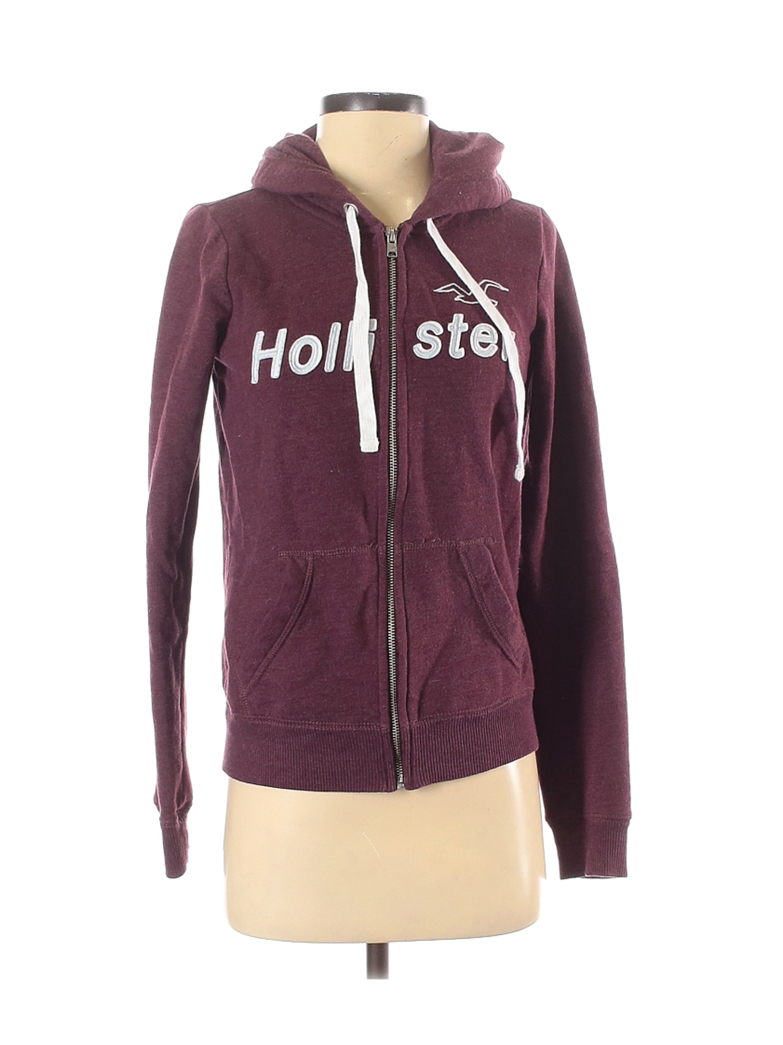 purple hollister hoodie