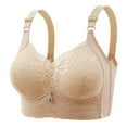 thumbnail image 3 of Women's Comfort Plus Size Lace Underwire Bra Adjustable Breathable Support for Everyday Wear, 3 of 3