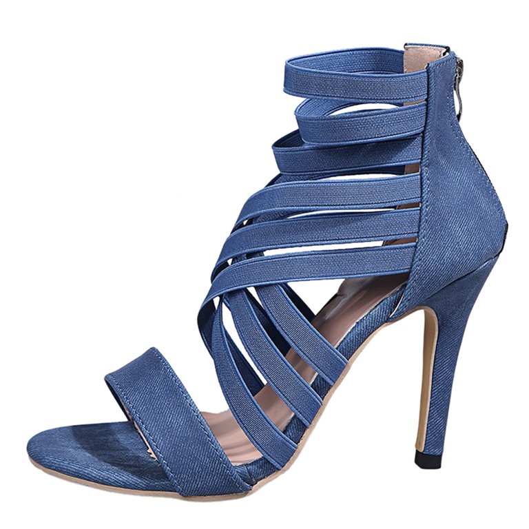 Women Shoes Fashion Summer Women High Heels Breathable