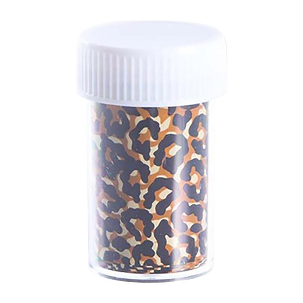 Leopard Nail Foil Transfer Stickers Leopard Print Nail Stickers Animal Skin Design Nail Foil Decals for Acrylic Nails Supplies Manicure Tips Dec