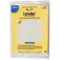 Pellon Lutradur Fabric, White. 8.5" x 11" Sheets (Package of 10). Precut