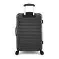 thumbnail image 2 of iFLY Hard Sided Fibertech Luggage 22", Black, 2 of 8