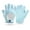 H, variant on Fingerless Gloves PU Faux Leather Goth Cosplay Costume Punk Halloween Performance for Women