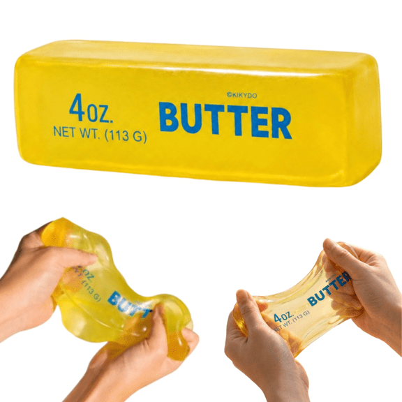 Slow Rising Squishing Big Butter , Squish Squeeze Butter, Stress Relief Gadgets for Anxiety Relief