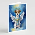thumbnail image 2 of Curly-Coated Retriever My Angel Greeting Cards Pack of 8 7 in x 5 in, 2 of 2
