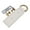 White buckle, variant on D Buckle Buckle Bag Belt Buckle D-Shape Buckle Clips Multi-Purpose Loop Clasp Buckles for Purse Handbag