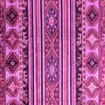 thumbnail image 1 of Ahgly Company Indoor Square Oriental Pink Modern Area Rugs, 7' Square, 1 of 4