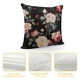 thumbnail image 4 of ARISTURING  Cushion Throw Cover Colorful Blooming Rose Flower Watercolor for Home Decor,Pillow Cases for Couch Bedroom Living for Boy Girl, 4 of 5