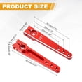 thumbnail image 2 of Uxcell Aluminum Alloy 1.75 inch 25T Steering Servo Arm Horn Red for Car/Boat/Airplane Boat Accessories Pack of 2, 2 of 6